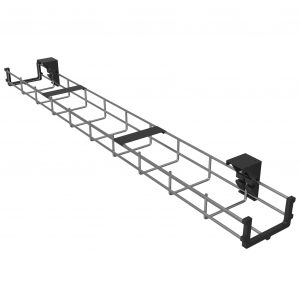 WireGuard Under-desk Galvanized Steel Mesh Cable Tray W10 x H5 cm