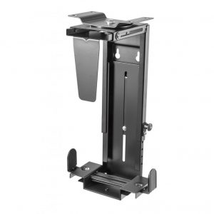 BaseLock Under Desk CPU holder w/ Security Lock (in Black)