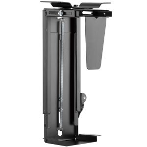 NexBase Under Desk CPU Holder Stepless Height Adjustment (in White, Black)