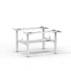 Alice quad-motor sit-stand desk frame height adjustable middle cable tray edf34xw