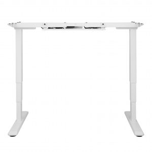 Ergo Dual-motor Sit-stand Desk Frame 3-stage Columns (in Black, Silver, White)