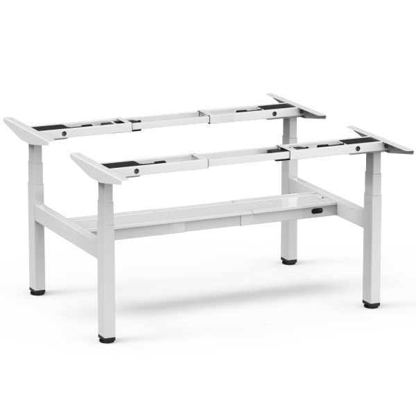 Alice quad-motor sit-stand desk frame height adjustable middle cable tray