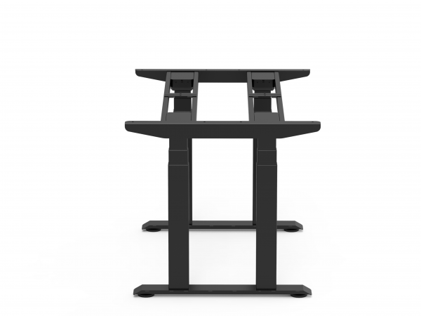 Ergo Ultra EDF45 desk frame image in black side 2