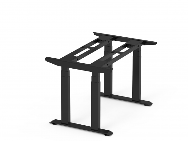 Ergo Ultra EDF45 desk frame image in black side 3