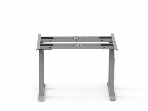 Ergo Ultra EDF45 desk frame image in silver front
