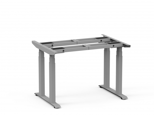 Ergo Ultra EDF45 desk frame image in silver side