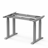 Ergo Ultra EDF45 desk frame image in silver side 1