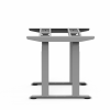 Ergo Ultra EDF45 desk frame image in silver side 4