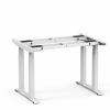 Ergo Ultra EDF45 desk frame image in white side