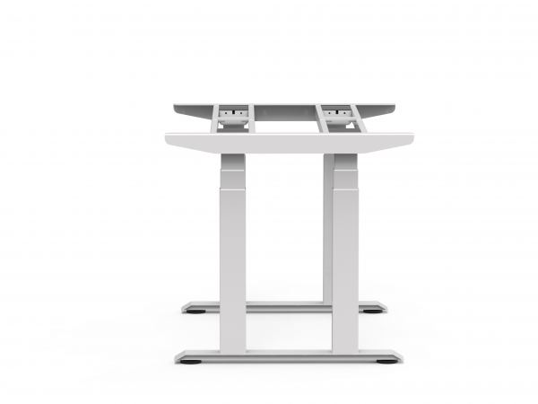Ergo Ultra EDF45 desk frame image in white side 4
