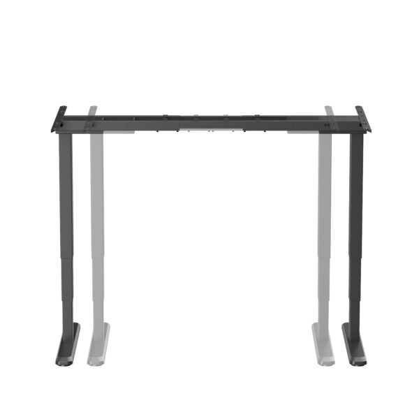 EDF52DB Ergolite Black dual-motor electric desk frame