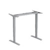 EDF52DS Ergolite Silver dual-motor electric desk frame