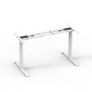 Alice Dual-motor sit-stand desk frame (in Black, Silver, White)