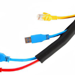 Stream Flexible Self-closing Cable Sleeve (in Black)