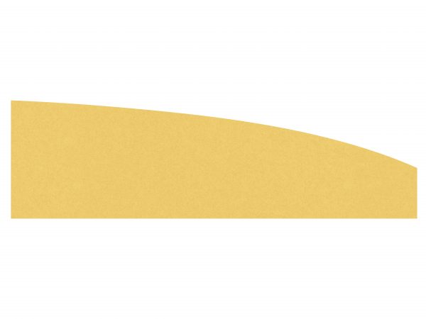 EcoCurve desk screen image in yellow