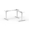 EDF32XRDKW Alice Triple-motor sit-stand desk frame 3-stage column - WHITE