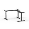 EDF32XRDKB Alice Triple-motor sit-stand desk frame 3-stage column - BLACK