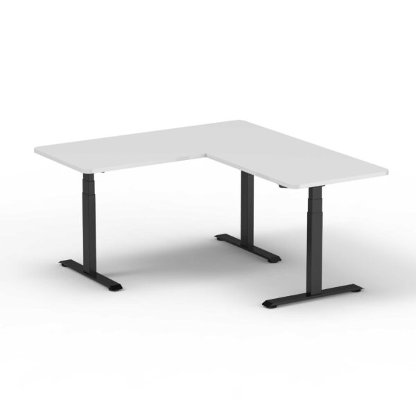 EDF32XRDKB Alice Triple-motor sit-stand desk frame 3-stage column - BLACK
