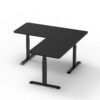 EDF32XRDKB Alice Triple-motor sit-stand desk frame 3-stage column - BLACK