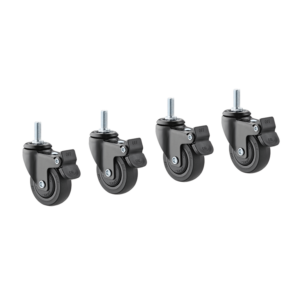 Velo Heavy Duty Desk Frame Castors/Wheels (Set of 4)