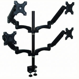 Velaro for 4x LCD arm stand (Black Colour only)